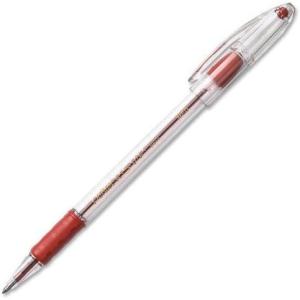 Pentel R.S.V.P. Ballpoint Pen, 1.0mm Medium Tip, Red Ink, Box of 12 (BK91-B) Color: Red Ink Office Supply Product