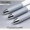 Pentel Floatune Retractable Rollerball, 0.8mm Medium Point, Black Ink, 5-pk (BY208PF5A)(Blue)