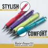 Pentel Twist-Erase III Mechanical Pencil, (0.5mm), Fine Line, Green Barrel, Pack of 4 (QE515BP4D)