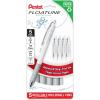Pentel Floatune Retractable Rollerball, 0.5mm Fine Point, Blue Ink, 5-pk (BZN205PF5C)(Blue)
