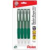 Pentel Twist-Erase III Mechanical Pencil, (0.5mm), Fine Line, Green Barrel, Pack of 4 (QE515BP4D)