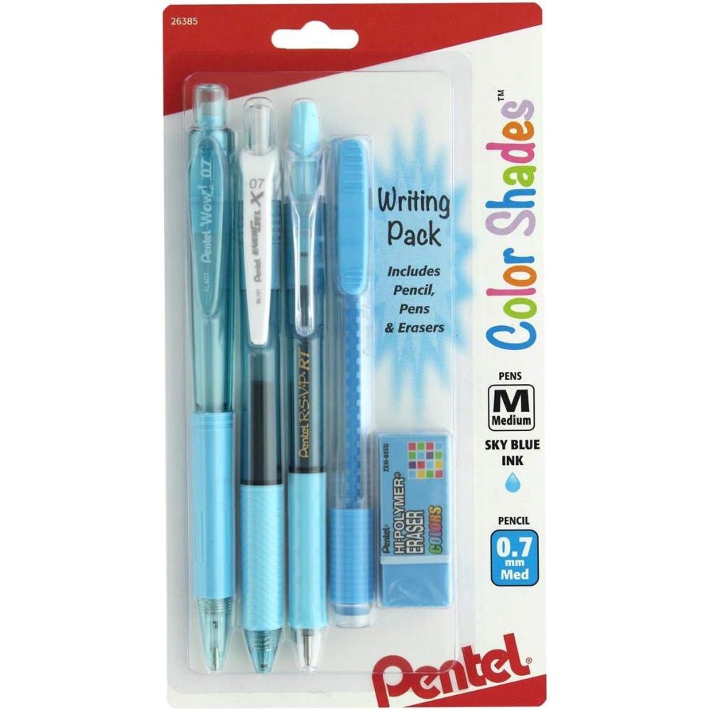 image:imagePentel Color Shades Writing Pack  Pastel Pink BLBKALZBPPBlue