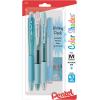 Pentel Color Shades Writing Pack – Pastel Pink (BLBKALZBPP)(Blue)