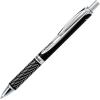 Pentel Energel 0.7mm Alloy Rt Retractable Gel Ink Pens – Pack of 3 – Black, Silver and Aquamarine Colored Metal Barrels