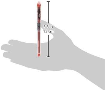 image:imagePentel Needle Tip Gel Ballpoint Pen Slicci 025mm Red BG202B