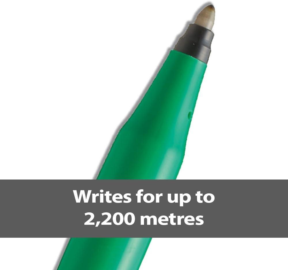 image:imagePentel R50A 04 mm tip Black waterbased ink 1 pack of 12 pensBlack