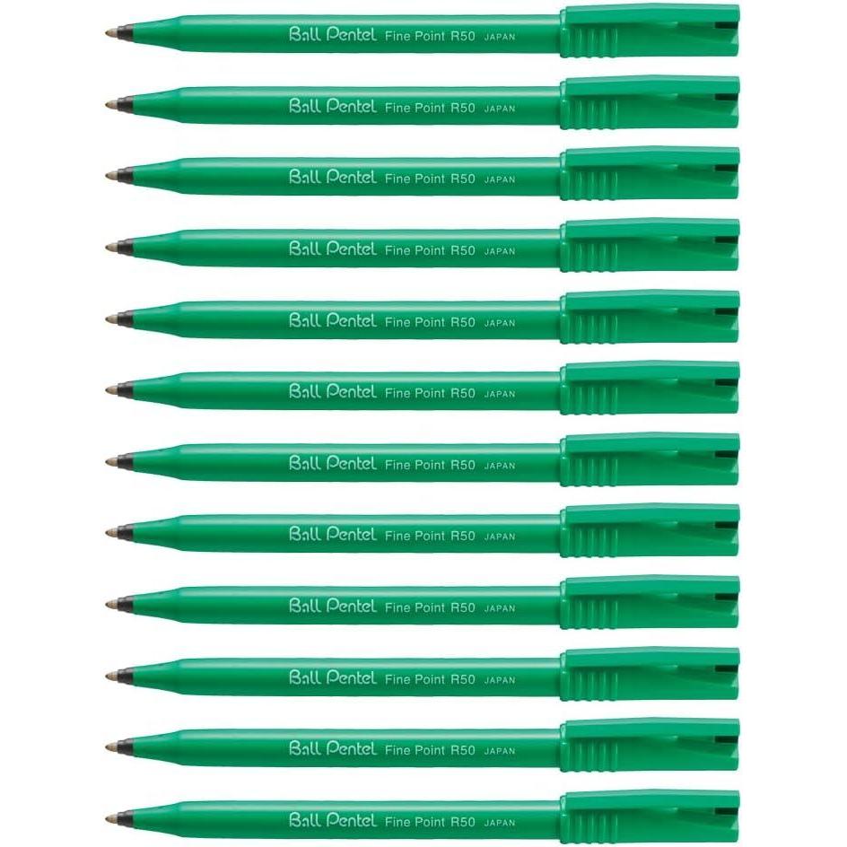 image:imagePentel R50A 04 mm tip Black waterbased ink 1 pack of 12 pensBlack