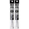 Pentel Gel Ballpoint Pen Refill for Energel X, 0.5mm Needle Tip, Red Ink (XLRN5-B)(Black)