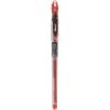 Pentel Needle Tip Gel Ballpoint Pen, Slicci, 0.25mm, Red (BG202B)