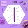 Pentel BXSE1002-V2 Pack of 12 Refills for Izee Retractable Ballpoint Pen BX470 1 mm Purple
