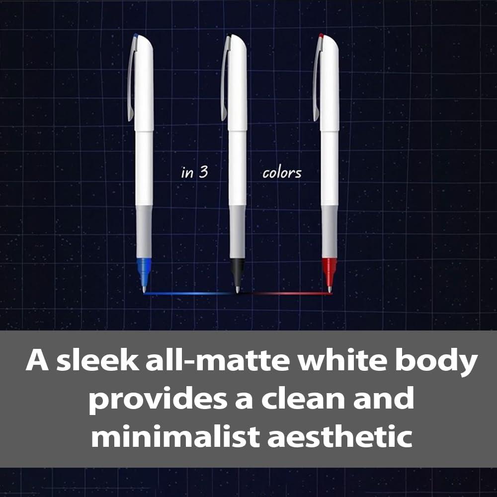 image:imagePentel Floatune Rollerball pen 10mm Bold Point Black Ink Pack of 12 BY110A