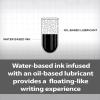 Pentel Floatune Rollerball pen, 1.0mm Bold Point, Black Ink, Pack of 12 (BY110-A)