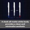 Pentel Floatune Rollerball pen, 1.0mm Bold Point, Black Ink, Pack of 12 (BY110-A)