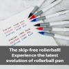 Pentel Floatune Rollerball pen, 1.0mm Bold Point, Black Ink, Pack of 12 (BY110-A)