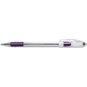 Pentel – R.S.V.P. Ballpoint Stick Pen, Violet Ink, Fine, Dozen BK90-V (DMi DZ