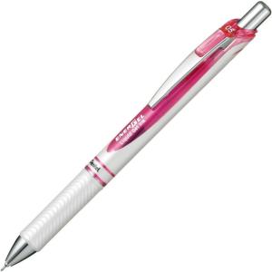 Pentel BL77-A EnerGel Ink Ballpoint Pen, 0.7 Black, 10 Pieces(0.02 inch (0.5 mm) Black [Pearl Sky Blue Shaft])