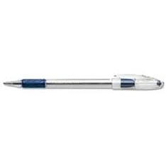 image:imagePentel Rsvp Ballpoint Pen Stick Medium 1 Mm Blue Ink ClearBlue Barrel Dozen