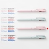 Pentel BXAC37P Tri-Color Ballpoint Pen, Calme, 0.7mm, Pink