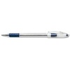 Pentel R.s.v.p. Ballpoint Pen, Stick, Medium 1 Mm, Blue Ink, Clear/Blue Barrel, Dozen